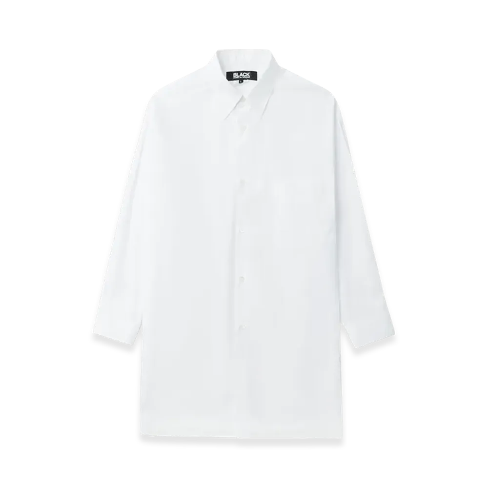 BLACK COMME des GARCONS Drop Shoulder Shirt "White"
