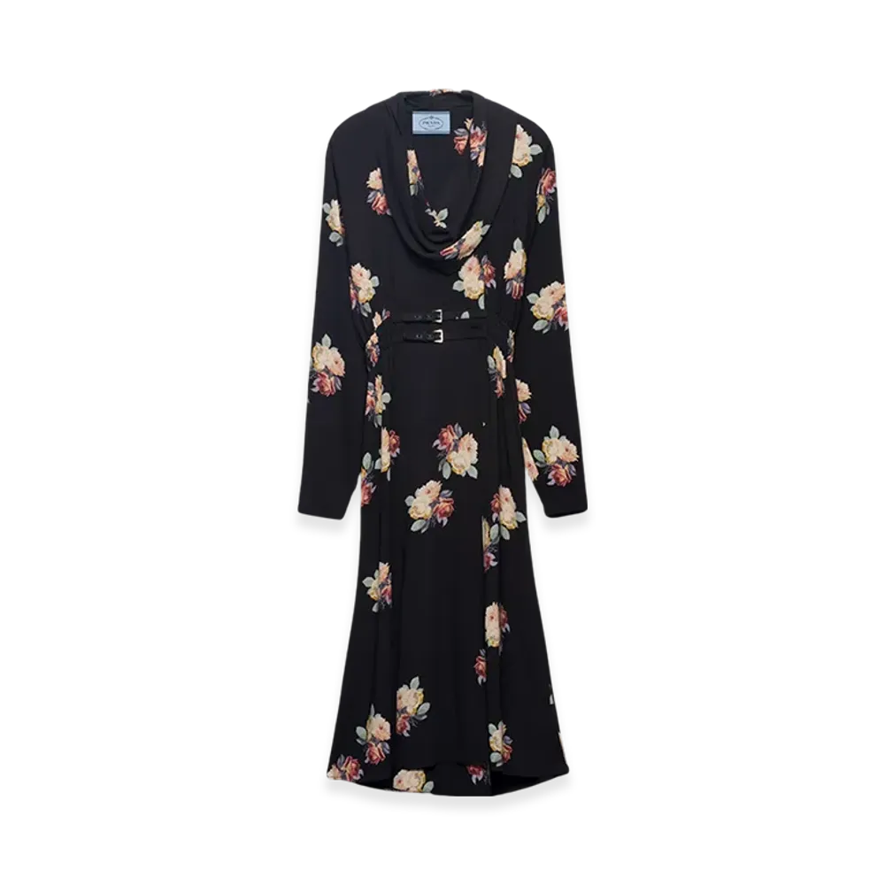 PRADA Women's Sable Dress "Black"