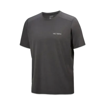 ARC'TERYX Cormac Arkbird Logo Short Sleeve Men's "Black Hether"