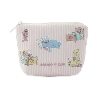 GELATO PIQUE x Sesame Street Tissue Pouch "Pink"