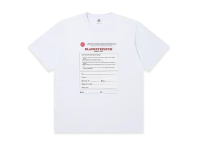 BlackEyePatch Money Bag Label Tee "White"