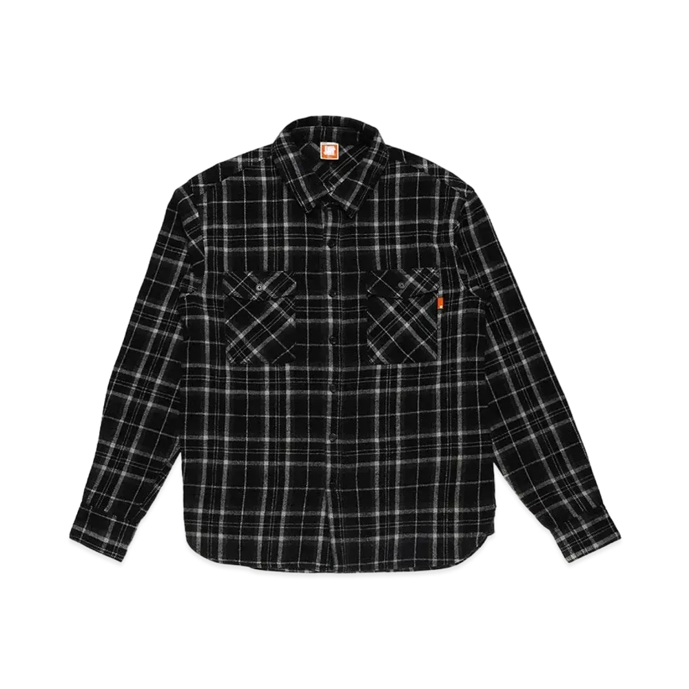 UNDEFEATED FLANNEL SHIRT "Black"