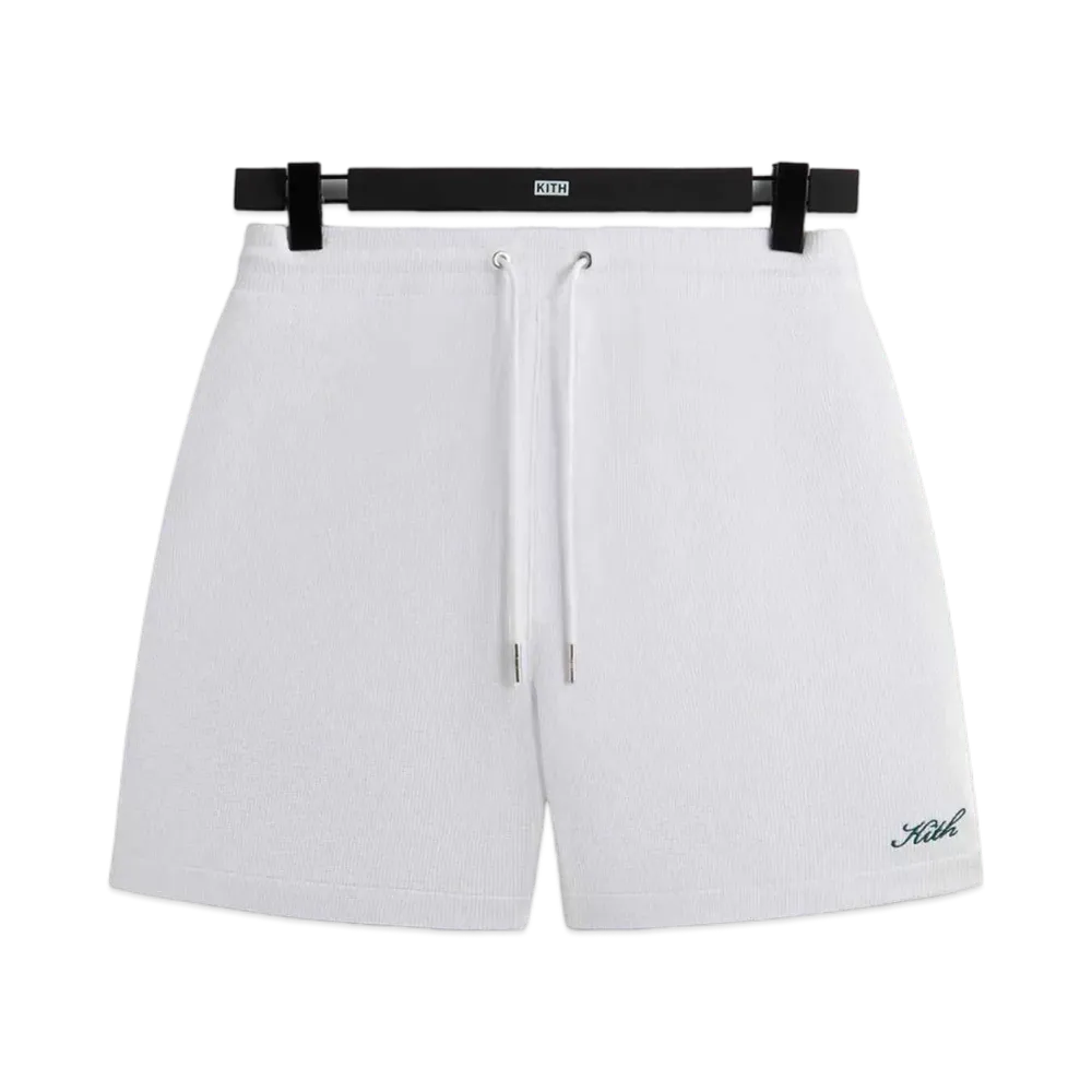 Kith Micro Waffle Graham Short "White"