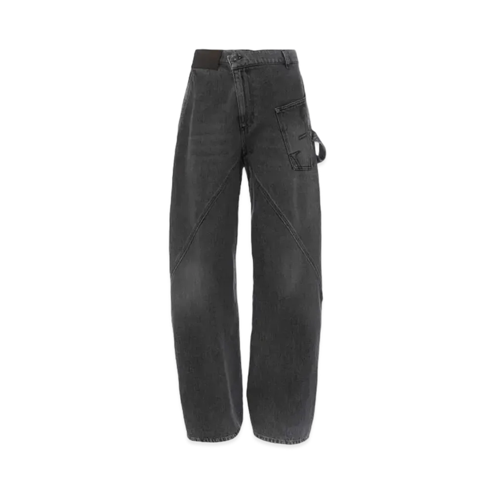 JW ANDERSON Twisted Workwear Denim Jeans "Grey"