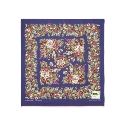 KAPITAL Selvage Bandanna "Purple"