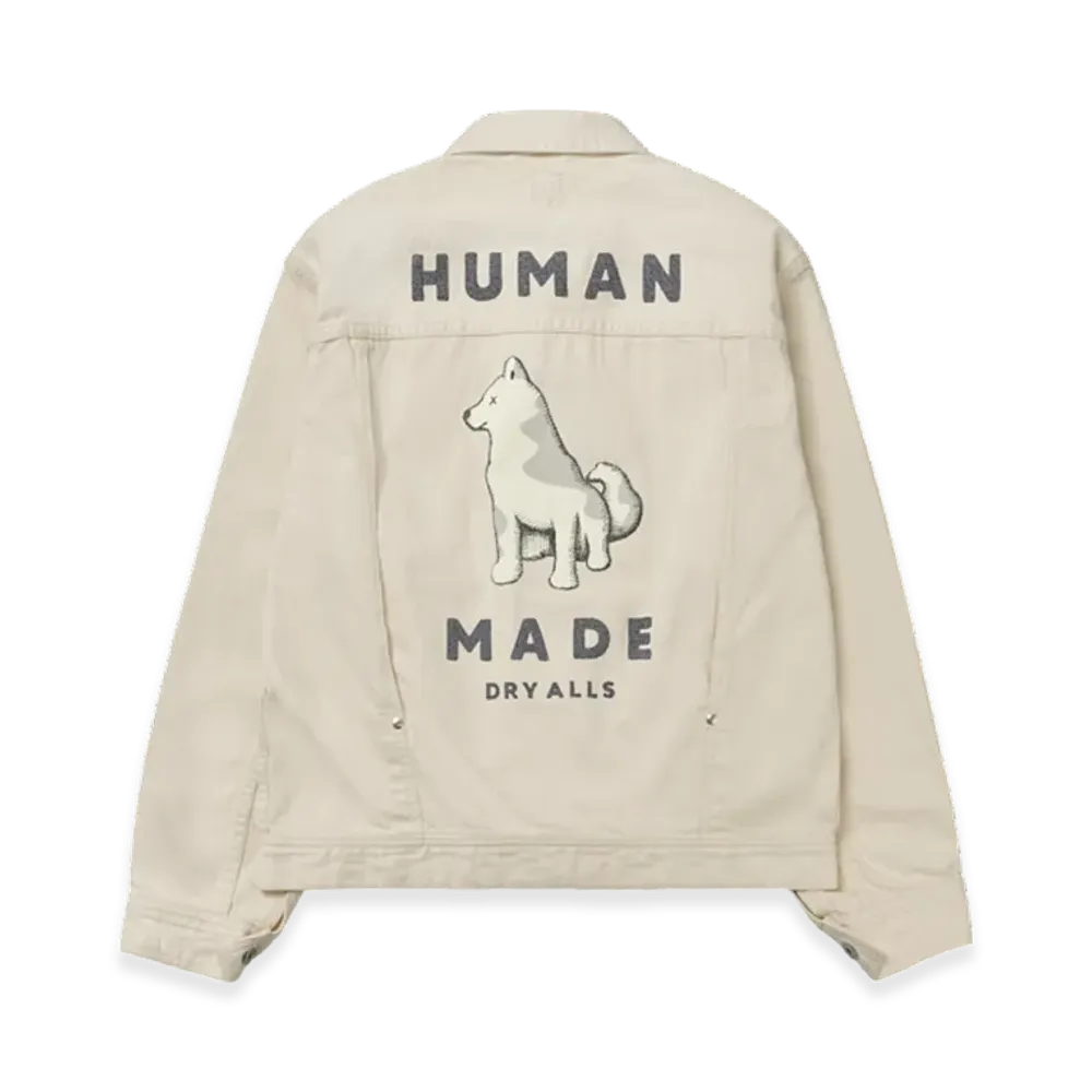 HUMAN MADE x Kaws Work Jacket Seoul Store Exclusive "White"