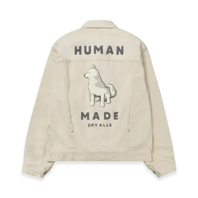 HUMAN MADE x Kaws Work Jacket Seoul Store Exclusive "White"