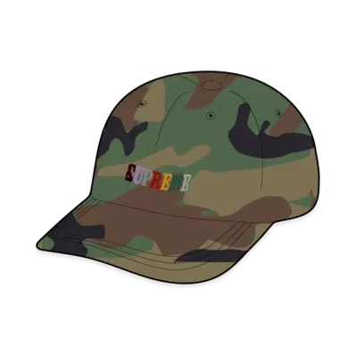 Supreme Pigment Dye 6-Panel "Camo"
