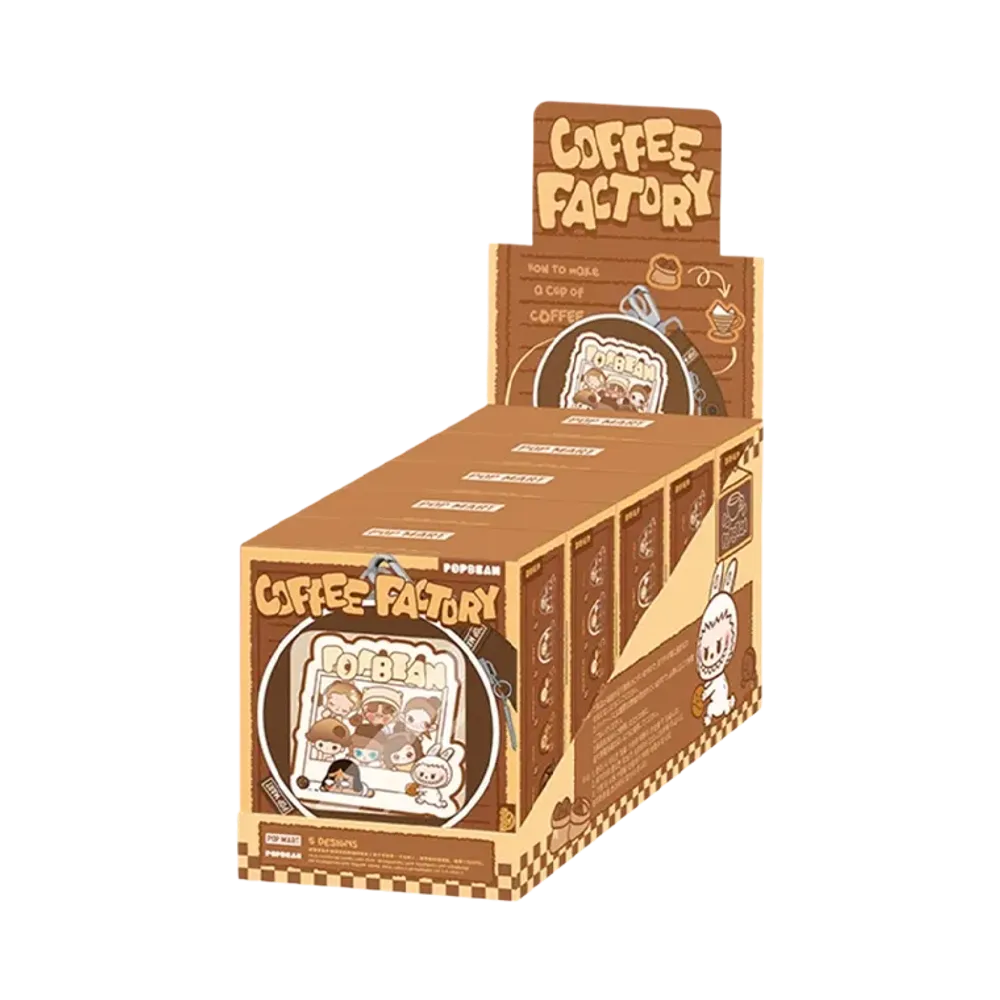 POP MART POP BEAN Coffee Factory Series Custom Brooch Bag [Assortment Box]