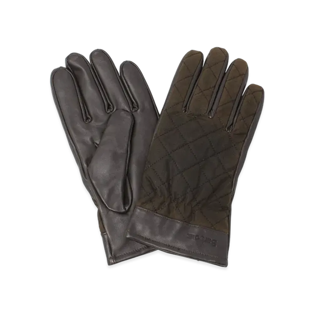 Barbour Dalegarth Gloves "Olive/Brown"