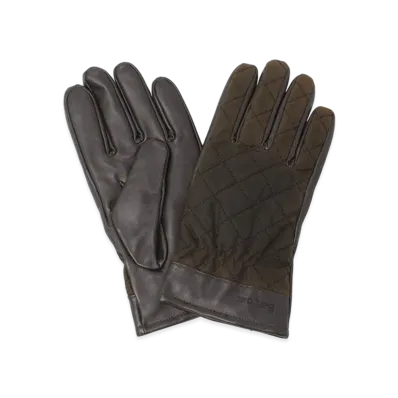 Barbour Dalegarth Gloves "Olive/Brown"