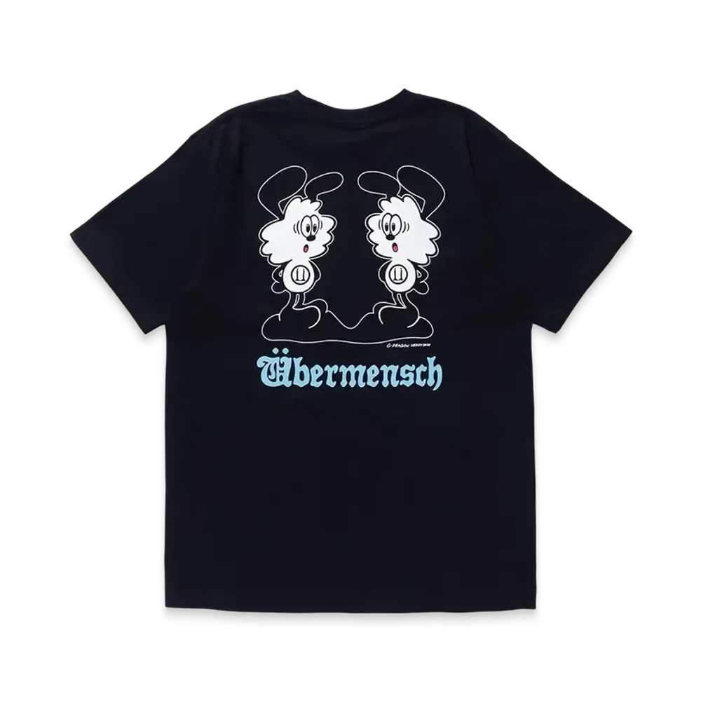 VERDY x G-DRAGON Ubermensch FAM VICK T-Shirt "Black"