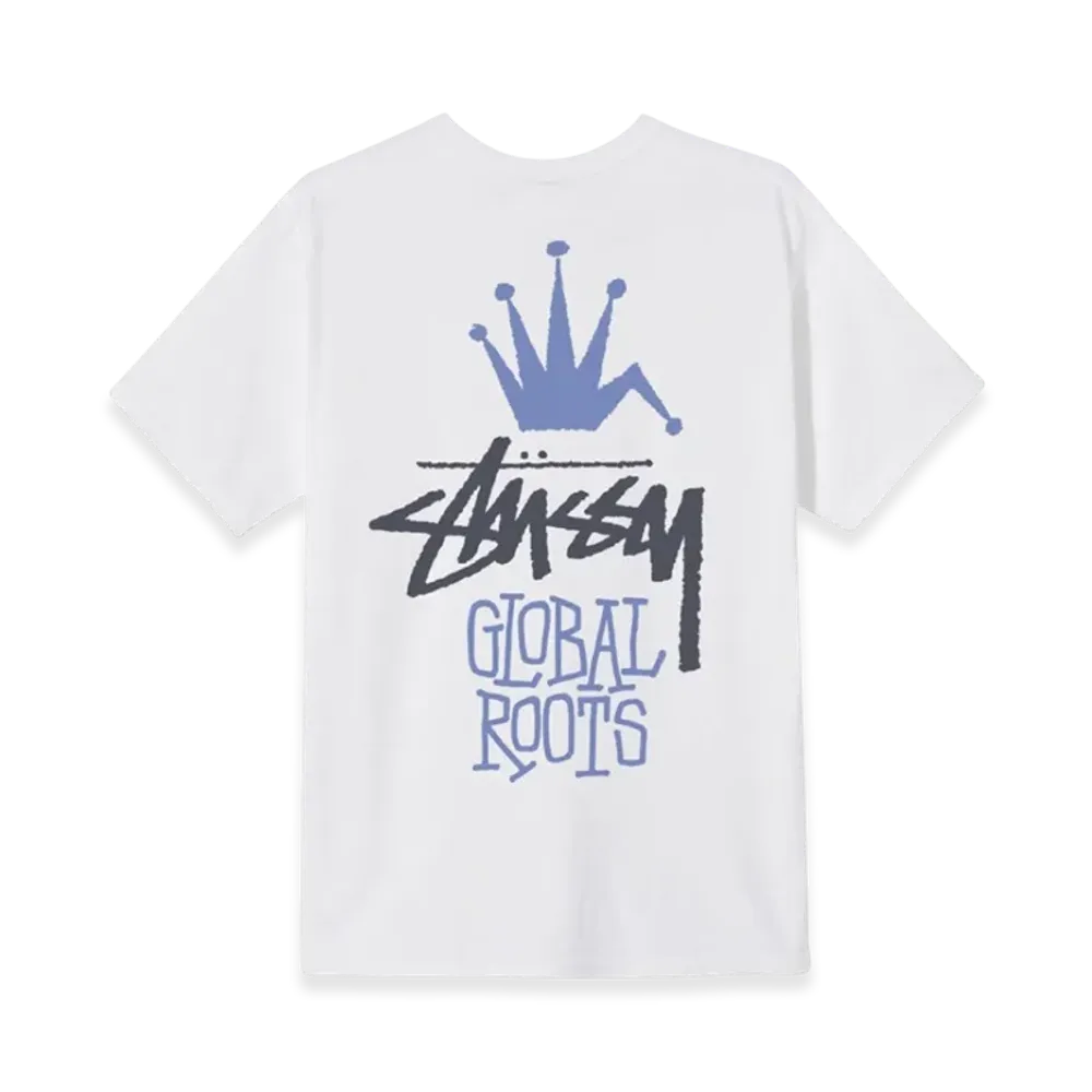 Stussy Global Roots Tee "White"