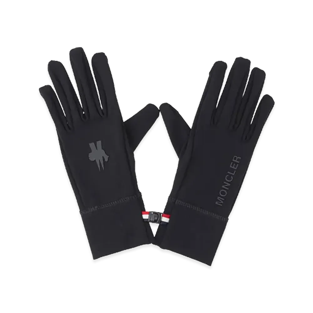 MONCLER Grenoble Women's Gloves "Black"