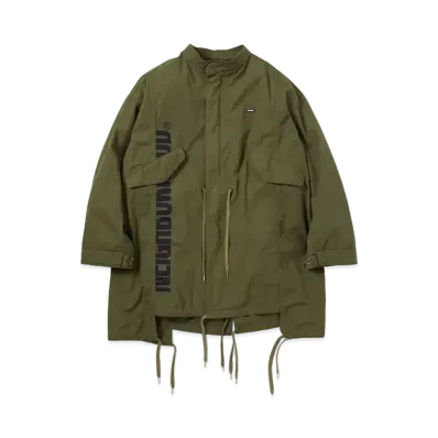 NEIGHBORHOOD FISHTAIL / C-COAT "Olive Drab"