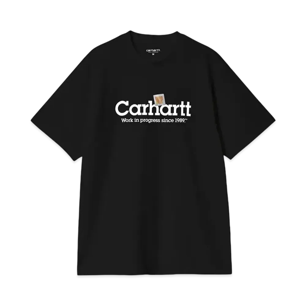 Carhartt WIP S/S Label Script T-Shirt "Black"
