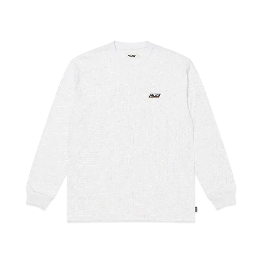 PALACE WAFFLE LONGSLEEVE "White"
