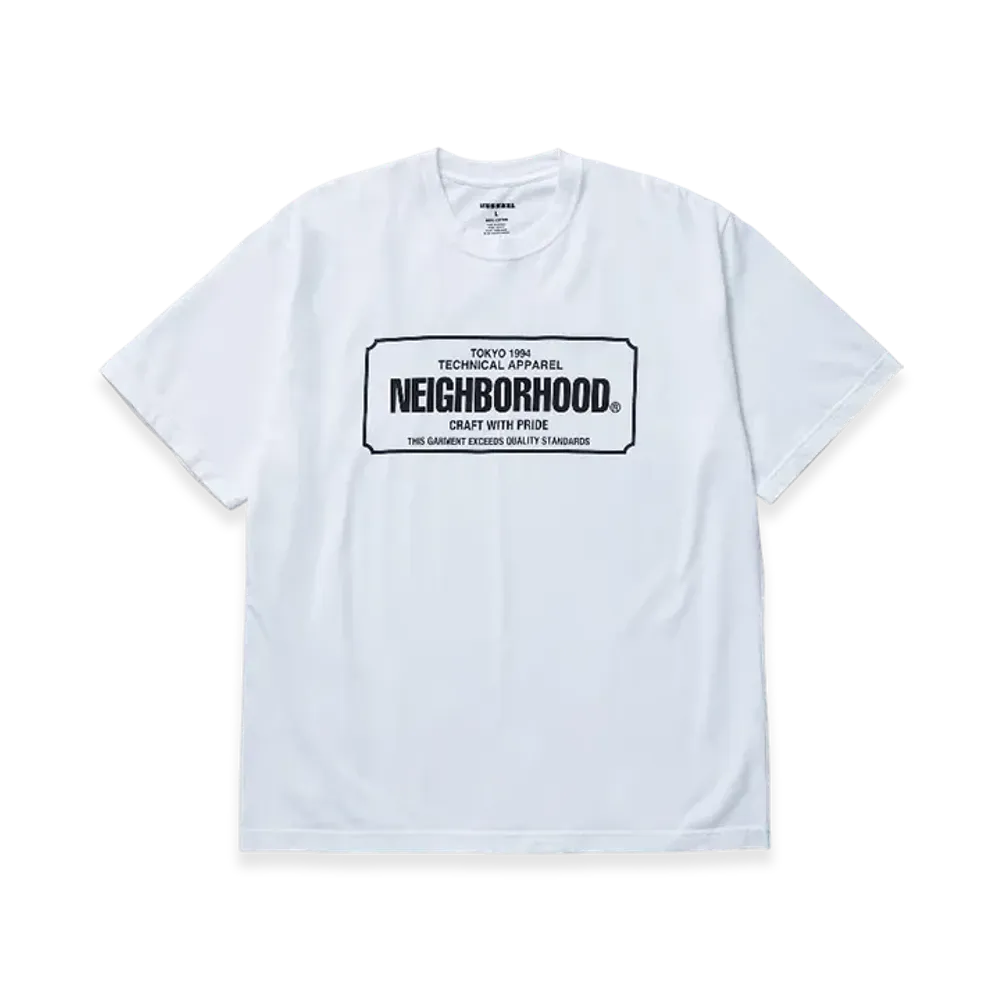 NEIGHBORHOOD OT 251 Spot . Tee SS-8 "White"