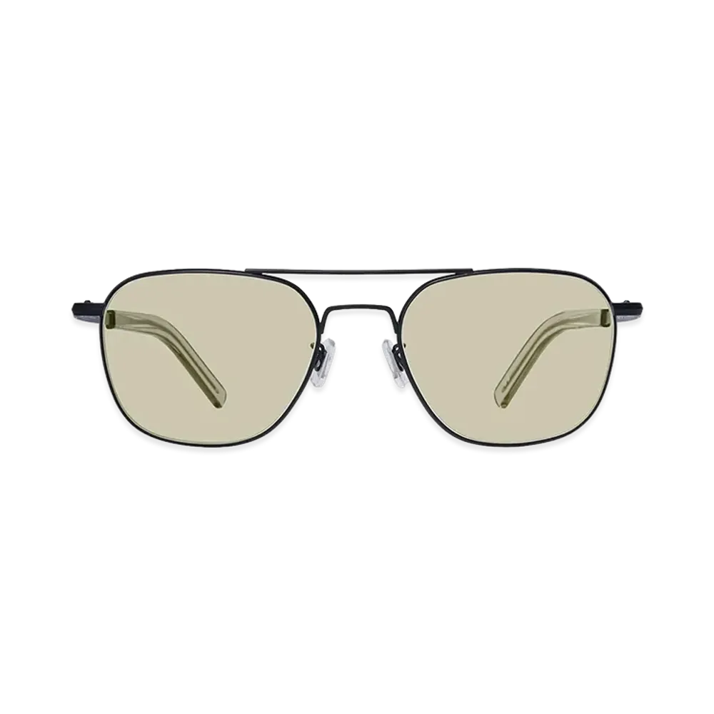 HYKE x E5 eyevan EH-2 "Black/Light Yellow"