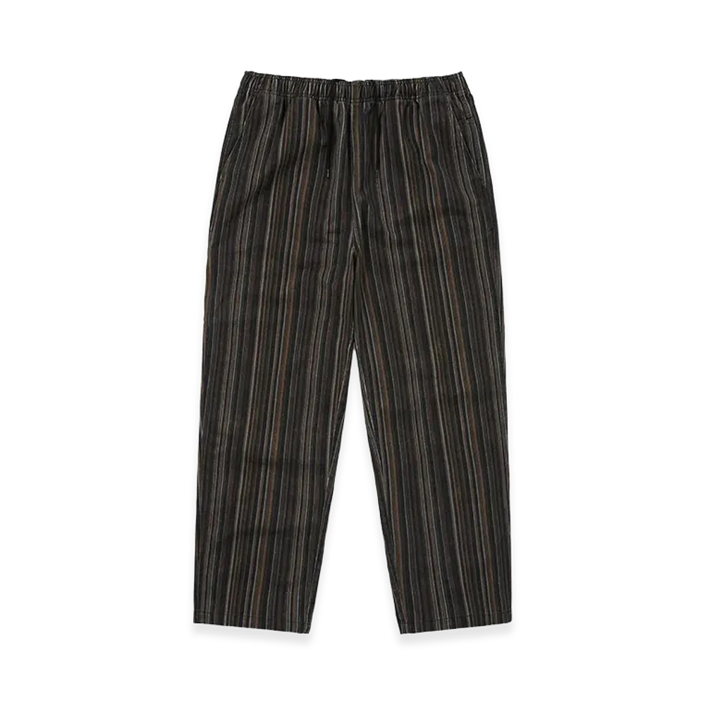 thisisneverthat Striped Flow Pant "Black"