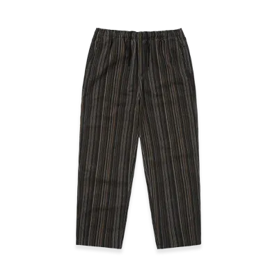 thisisneverthat Striped Flow Pant "Black"