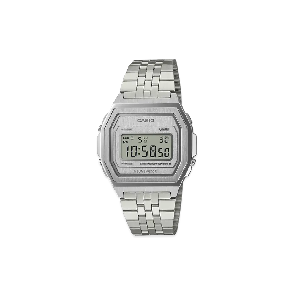 Casio Premium Series "Silver" A1000A-7JF