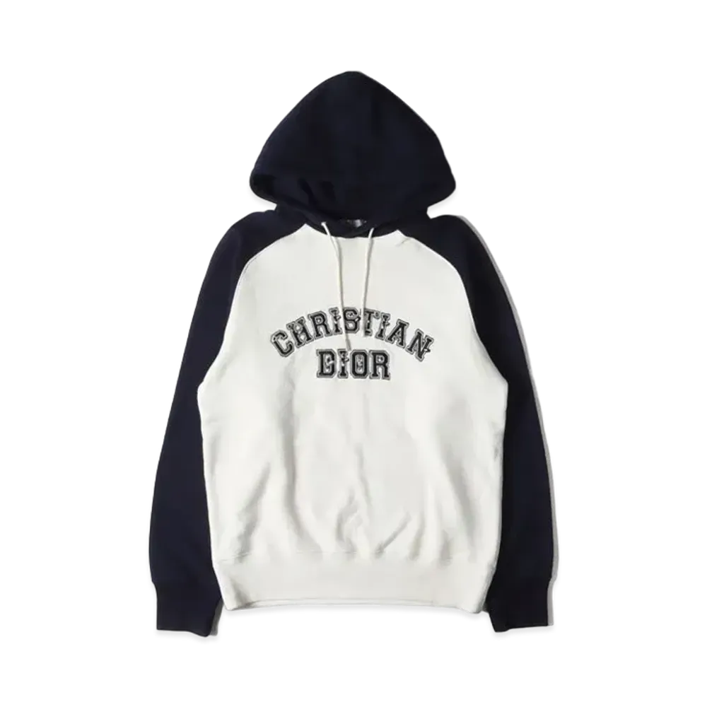Dior x KENNY SCHARF Pullover Sweat Hoodie "White/Navy"