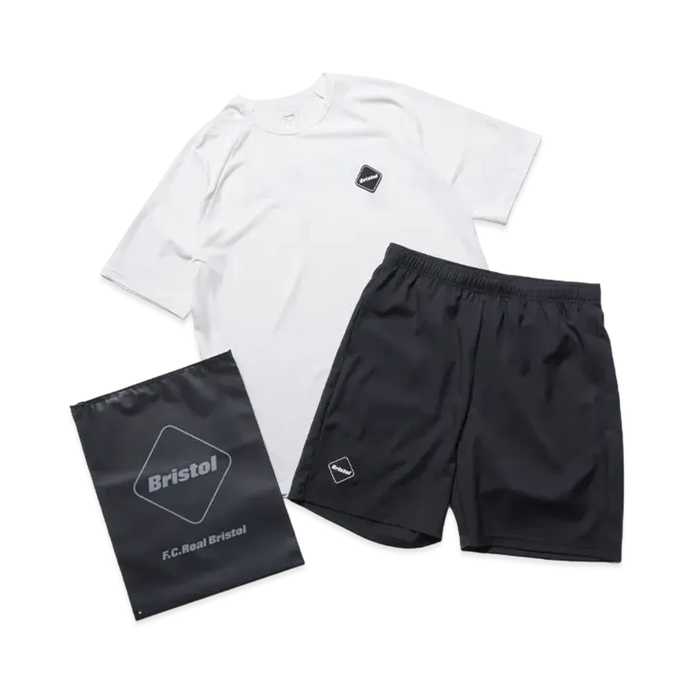 F.C.Real Bristol Training S/S Top & Shorts "White"