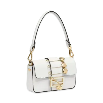 FENDI x Versace Fendace White Leather Bag "White"