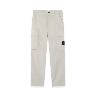Stone Island 3100043 Stretch Cotton Tela 'Paracadute' "Pearl Grey"