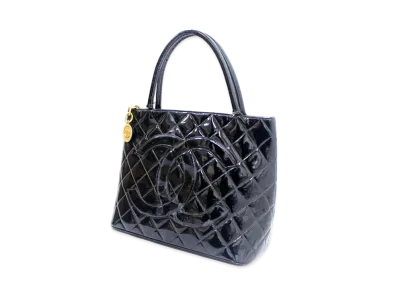 CHANEL Enamel Reprint Tote