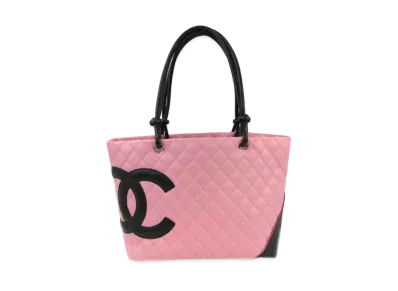 CHANEL Cambon Tote "Pink"