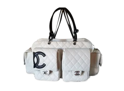 CHANEL Cambon Reporter Tote "White"