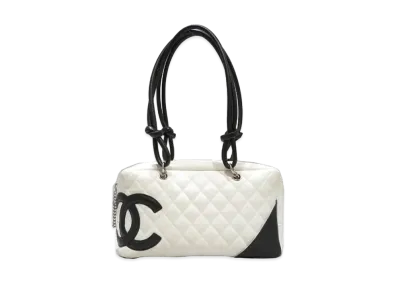 CHANEL Cambon Bowler Bag "White"
