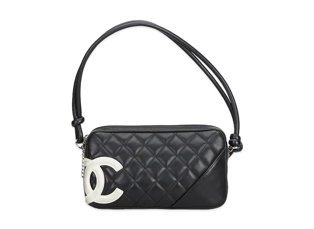 CHANEL Cambon Ligne Pochette "Black"