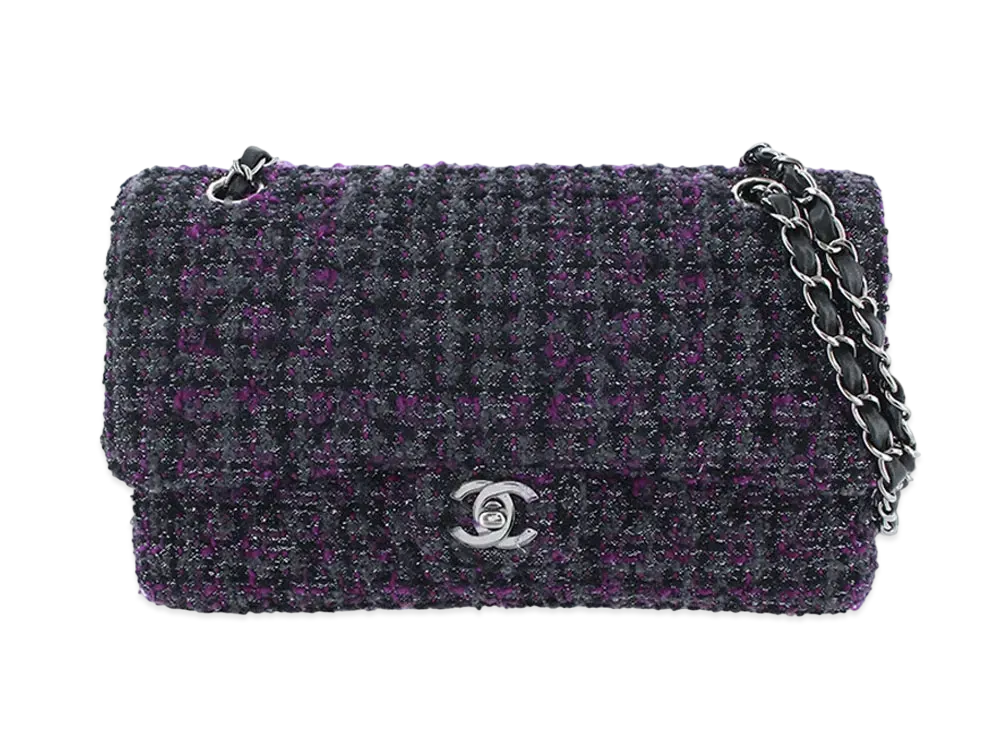CHANEL Tweed Matelasse "Navy Blue"