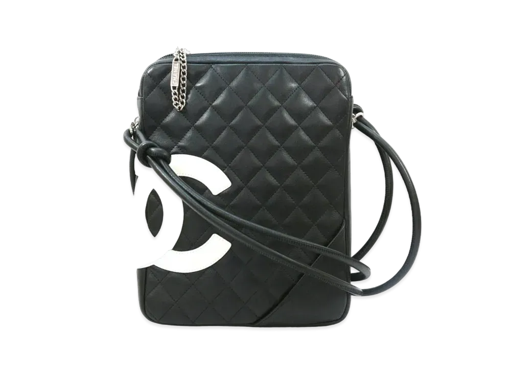 CHANEL Cambon Shoulder Bag "Black"