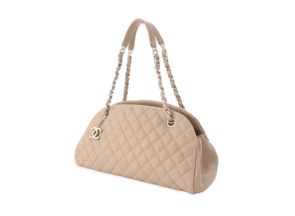 CHANEL Mademoiselle CC Chain Shoulder "Beige"