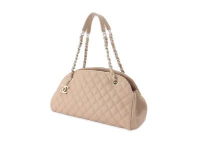 CHANEL Mademoiselle CC Chain Shoulder "Beige"
