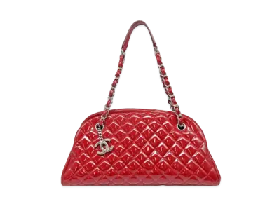 CHANEL Mademoiselle CC Chain Shoulder "Red"