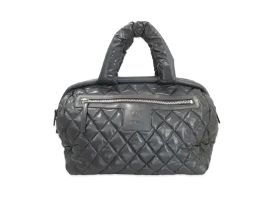CHANEL COCO Cocoon Bowling Bag "Black"