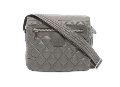 CHANEL COCO Cocoon Shoulder Bag "Gray"