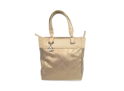 CHANEL Paris Biarritz Tote "Gold"