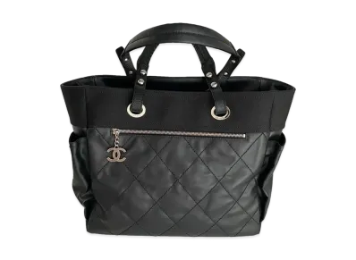 CHANEL Paris Biarritz Tote "Black"