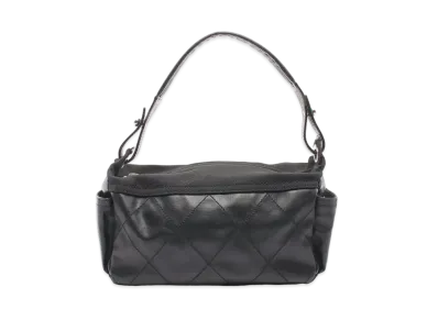 CHANEL Paris Biarritz Shoulder Bag "Black"