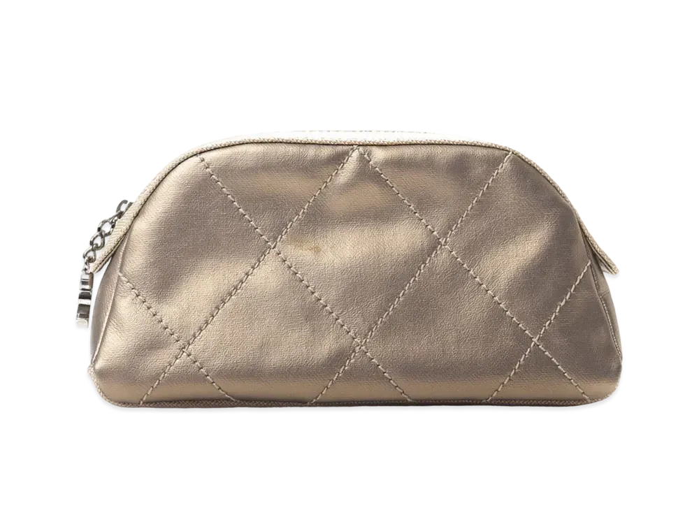 CHANEL Paris Biarritz Cosmetics Pouch
