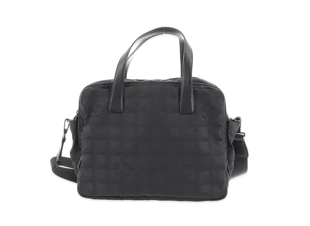 CHANEL New Travel Line 2WAY Tote "Black"