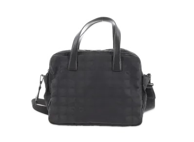 CHANEL New Travel Line 2WAY Tote "Black"