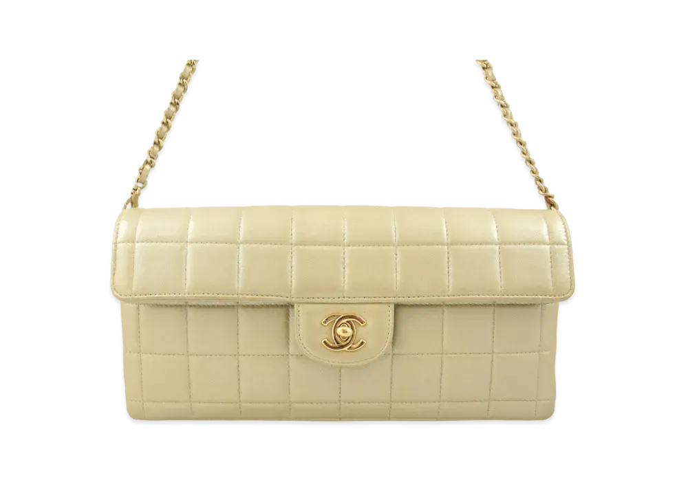 CHANEL Chocolate Bar Shoulder Bag