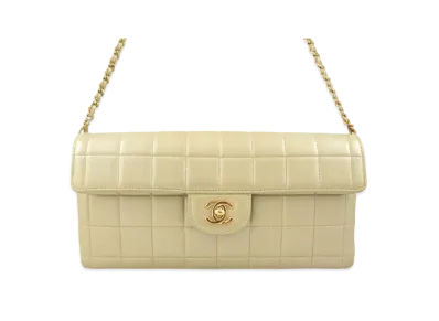 CHANEL Chocolate Bar Shoulder Bag